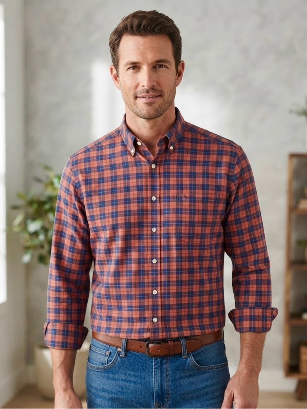 SOUTHERN Tide Intercoastal Plaid Button-Down Shirt